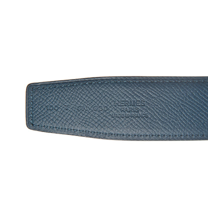 Hermes Swift Epsom 32mm H Belt 100 Bleu Sapphire Bleu Izmir 5 of 5