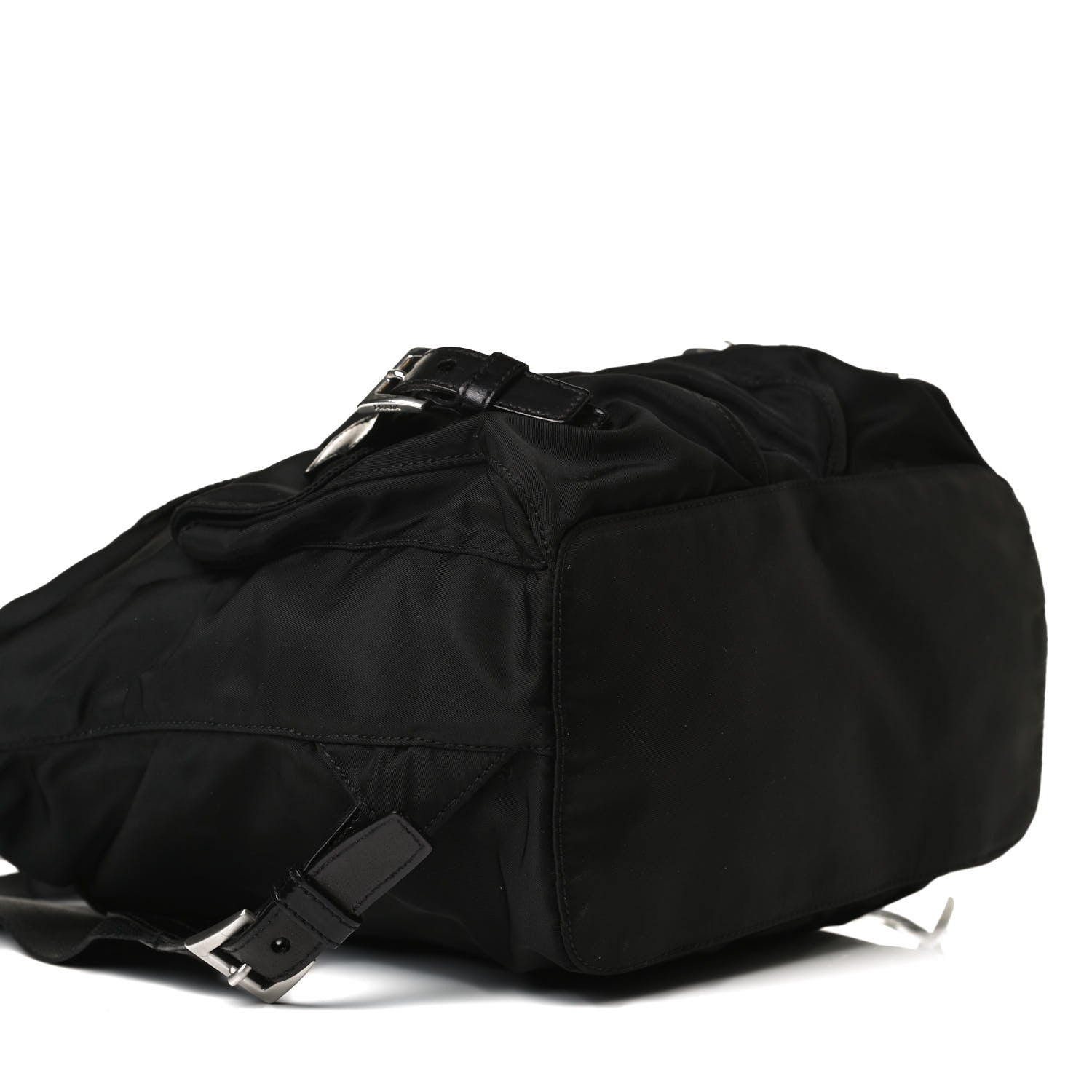 Prada Tessuto Nylon Small Backpack Black 9 of 16