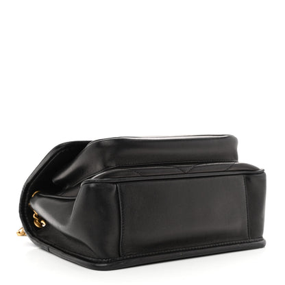 Saint Laurent Lambskin Matelasse Monogram Baby Niki Chain Satchel Black 4 of 10