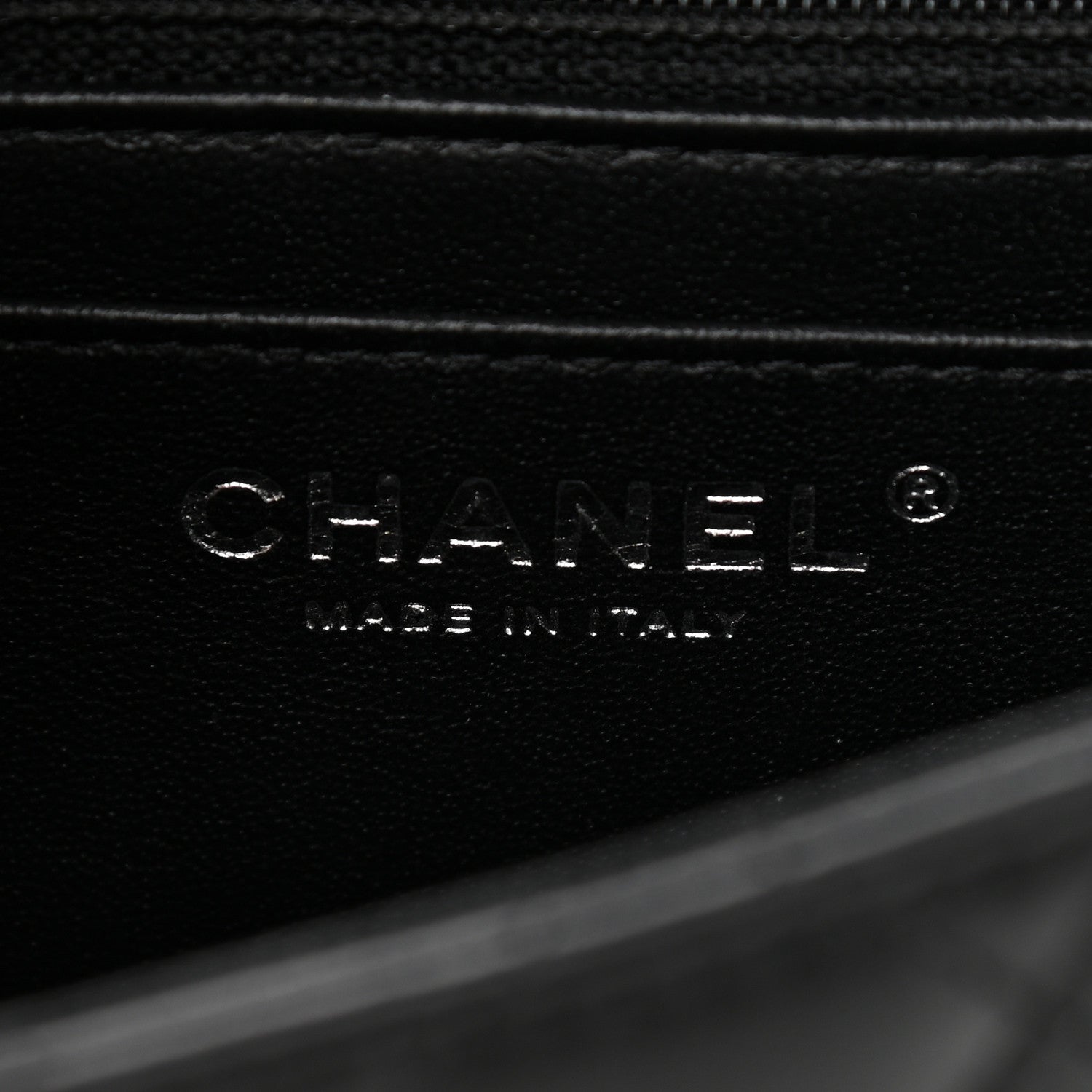 Chanel Lambskin Quilted Mini Square Flap Black 6 of 13
