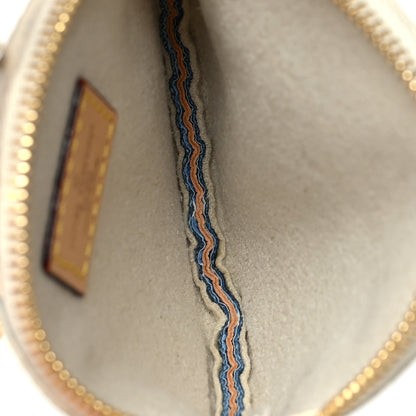 Louis Vuitton Monogram Giant By The Pool Multi Pochette Lanyard Key Holder Blue 3 of 5