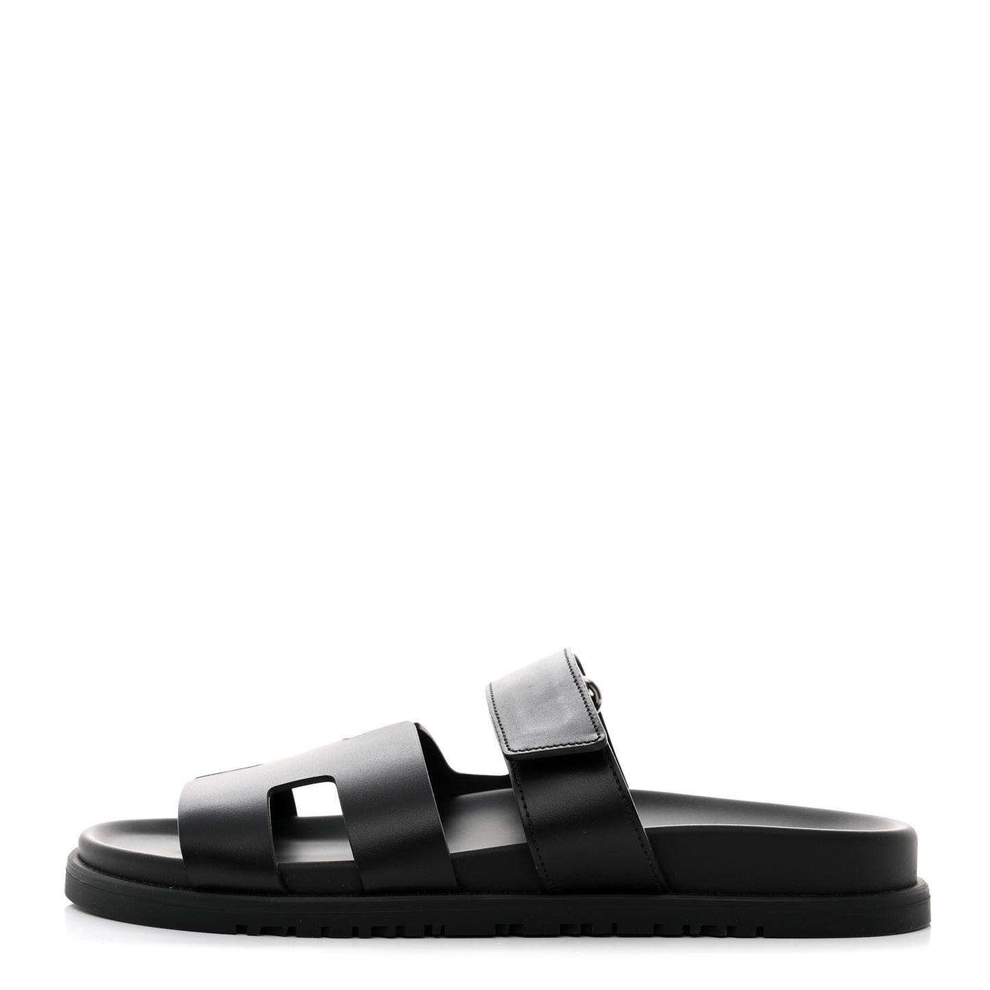 Calfskin Womens Chypre Sandals 38 Black