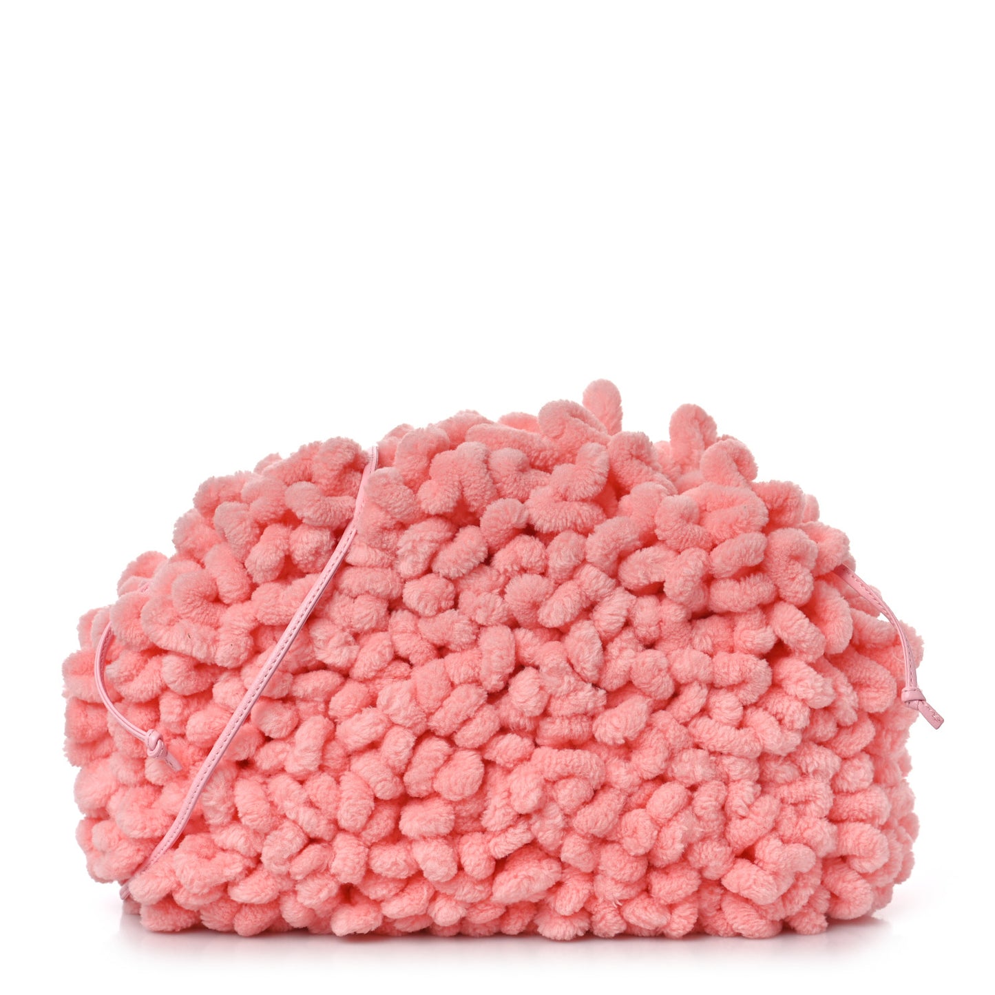 Chenille The Mini Pouch Pink