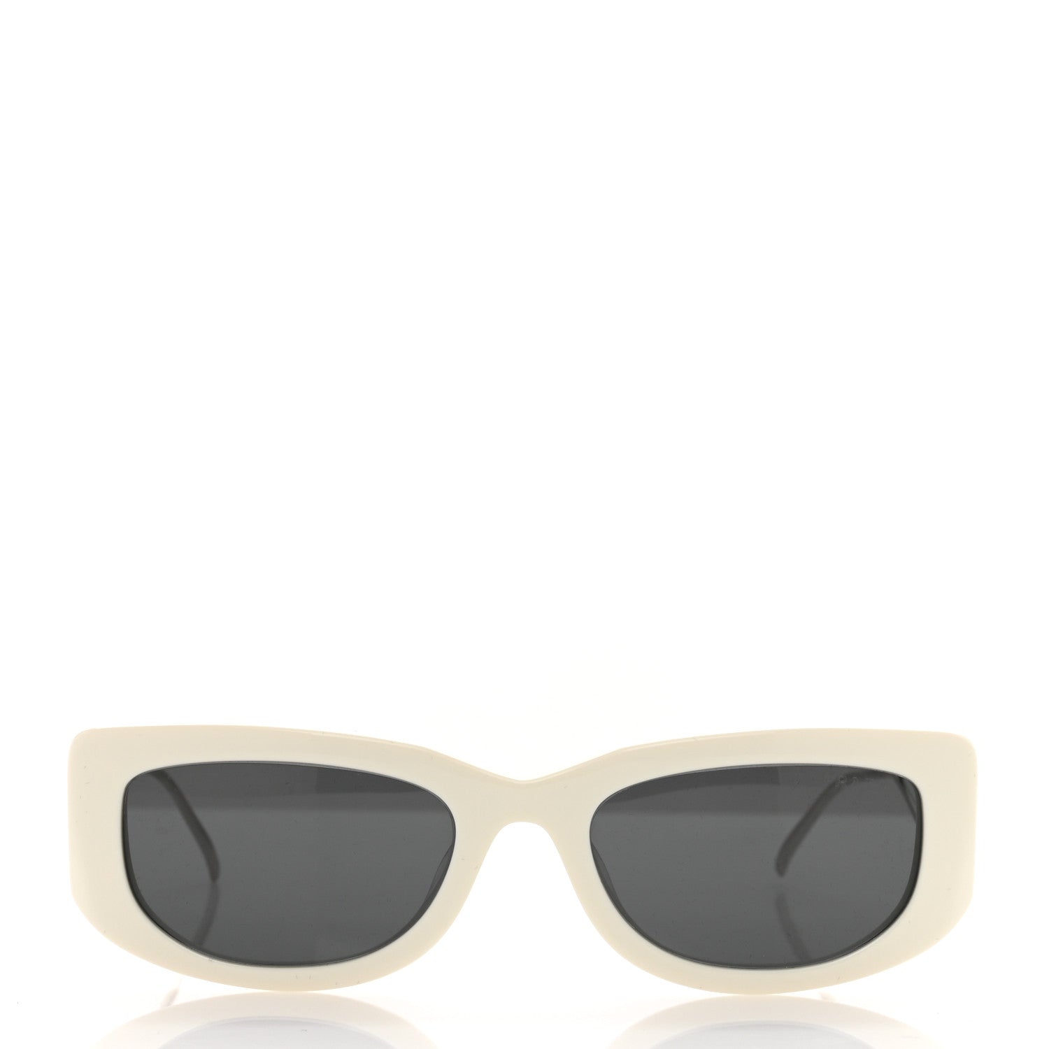 Prada Acetate Sunglasses SPR 14Y White 2 of 7