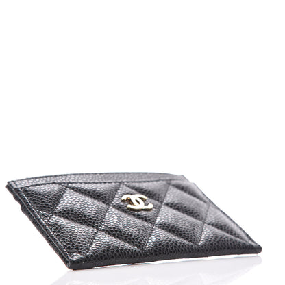 Chanel Caviar Quilted Card Holder Black 4 of 9