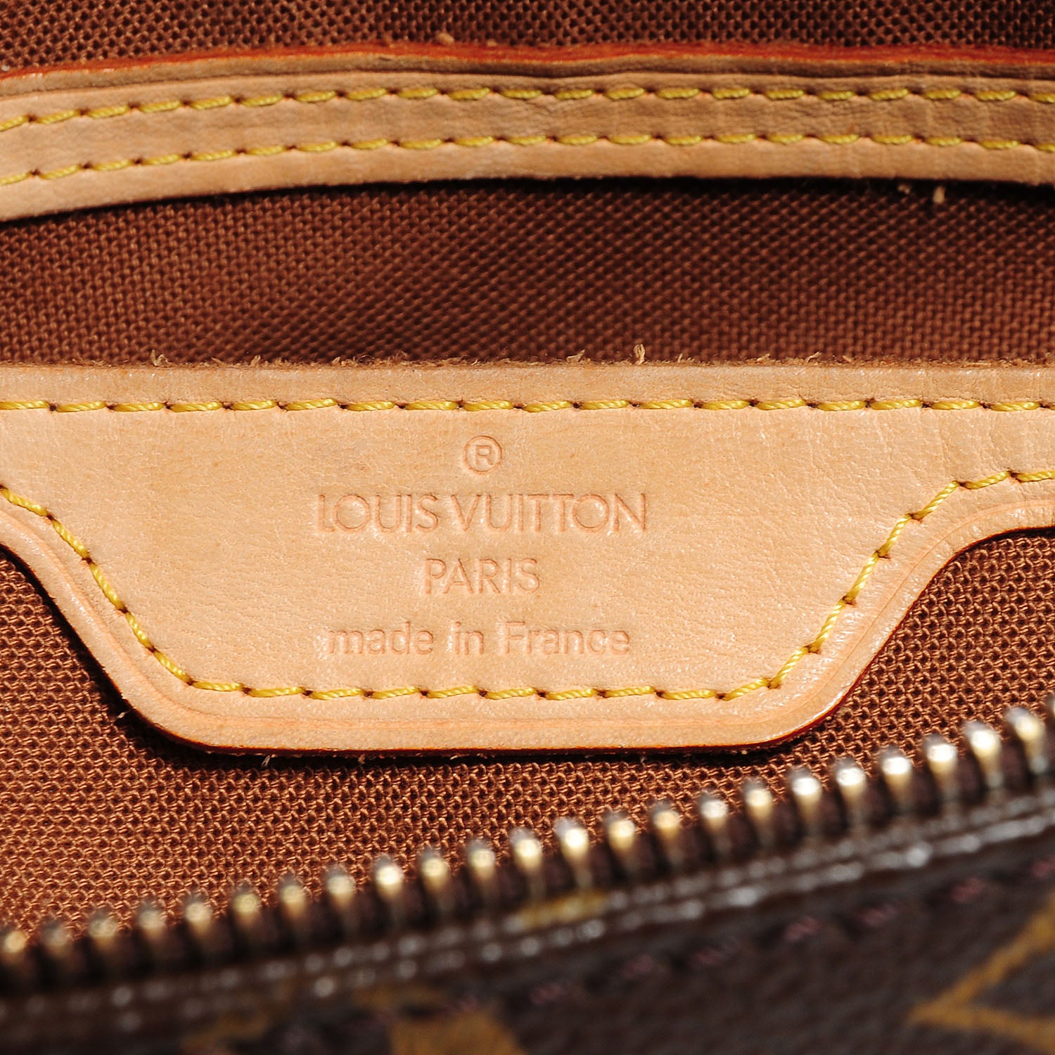 Louis Vuitton Monogram Cabas Mezzo 6 of 7