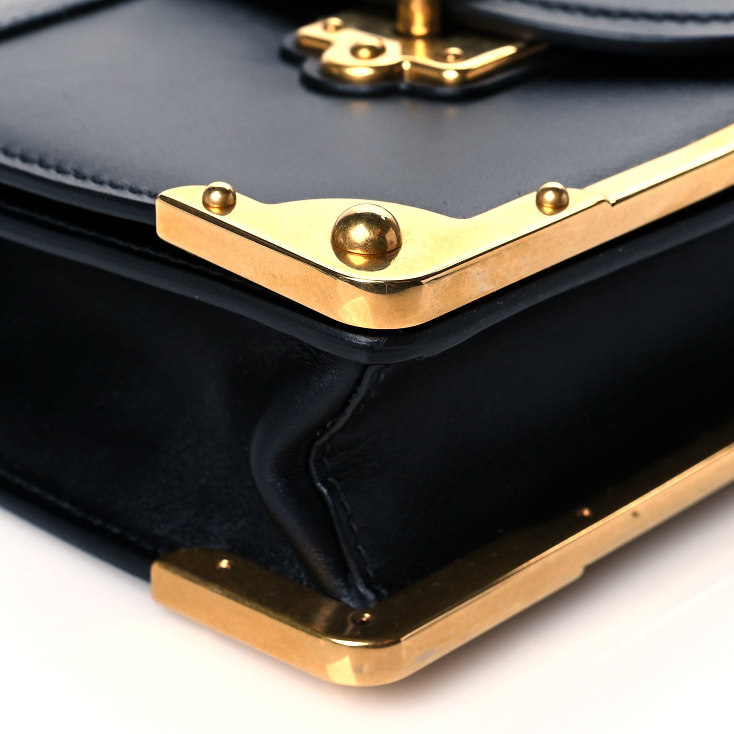 Prada City Calf Saffiano Cahier Bag Black 8 of 9
