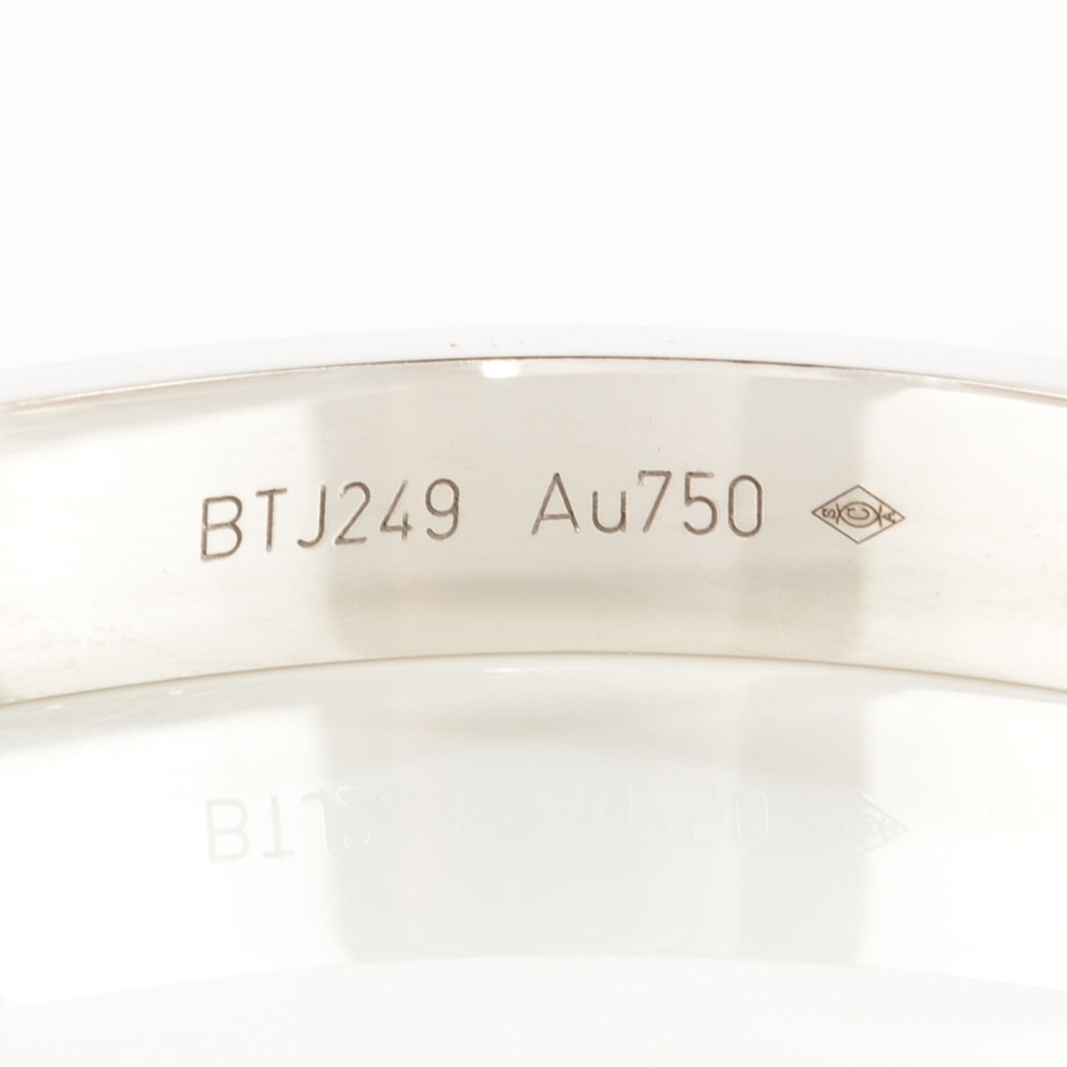 Cartier 18K White Gold LOVE Bracelet 16 5 of 6