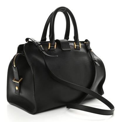 Saint Laurent Calfskin Small Classic Y Cabas Black 2 of 8