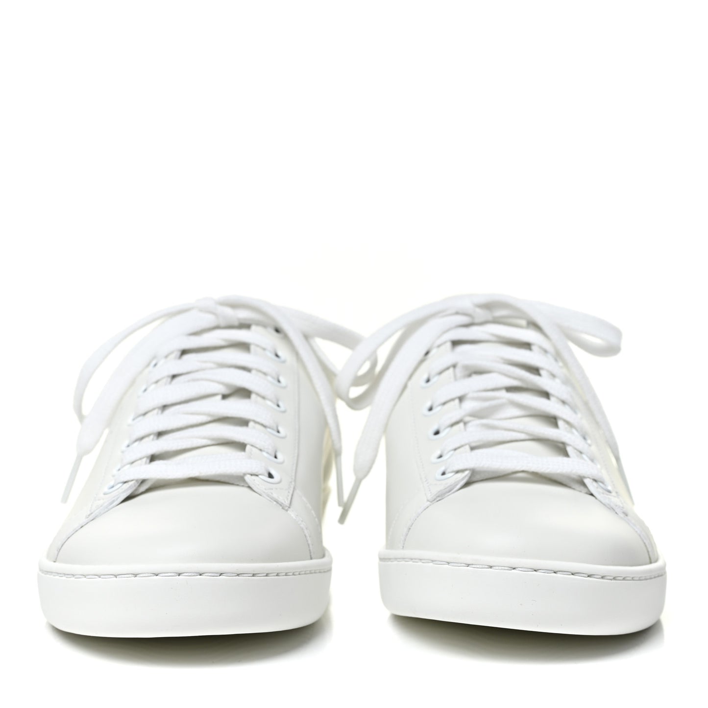 Calfskin Interlocking G Perforated Womens Ace Sneakers 39 White Wild Rose
