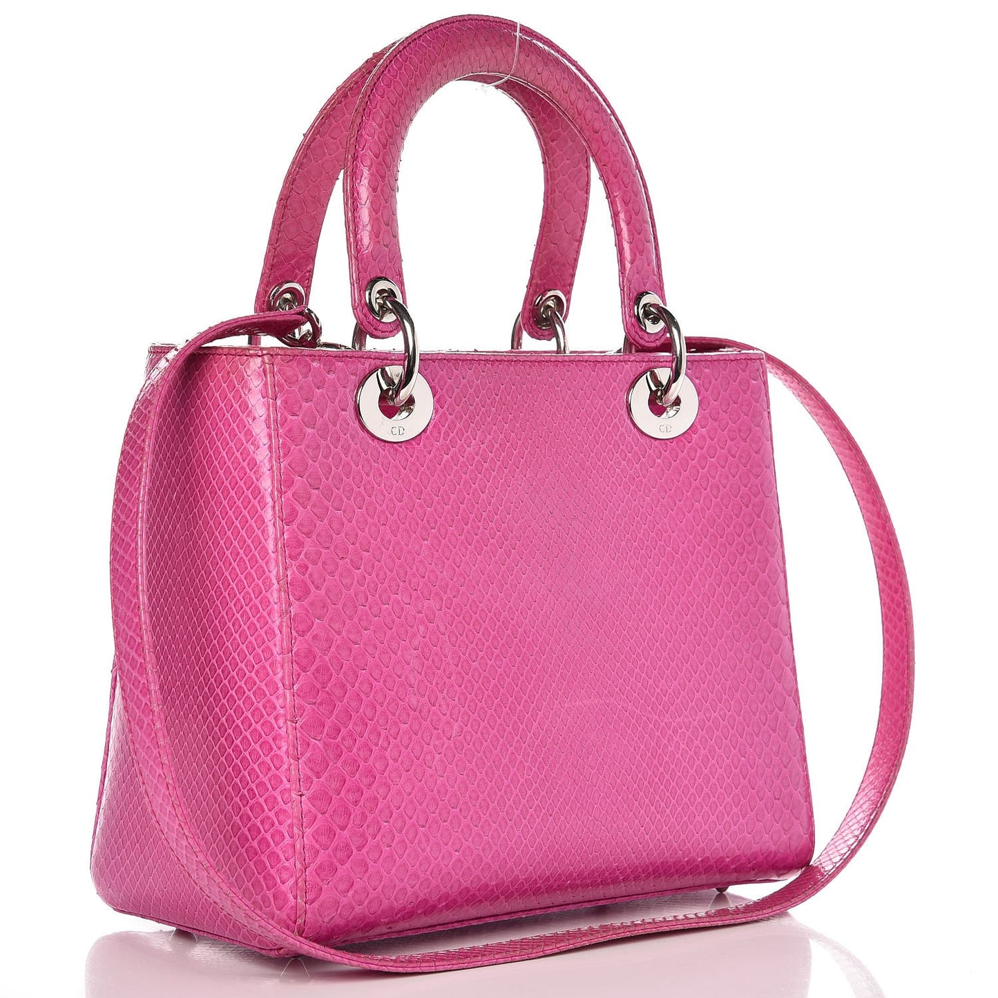 Python Medium Lady Dior Pink