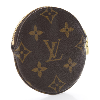 Louis Vuitton Monogram 2019 Christmas Animation Round Coin Purse Blue 4 of 10