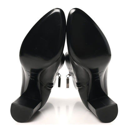 Saint Laurent Nappa Vendome Loulou Ankle Zip Boot 39.5 Black 6 of 9