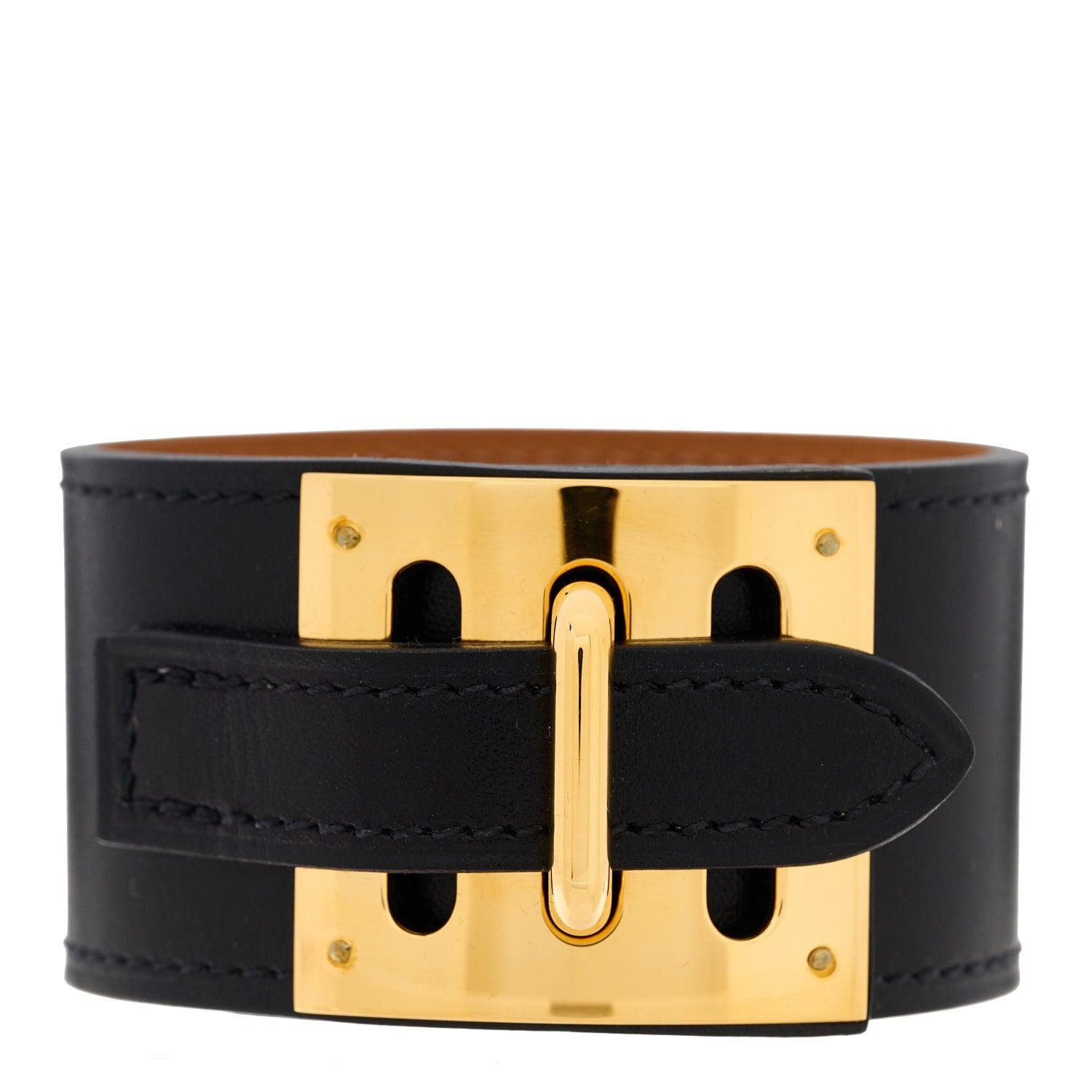 Hermes Box Intense Bracelet S Black 1 of 5