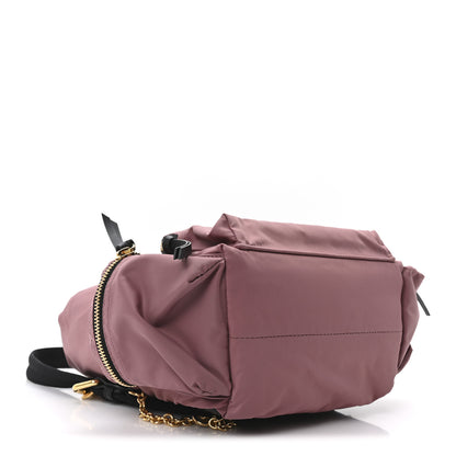 Burberry Nylon Medium Rucksack Backpack Mauve Pink 4 of 10