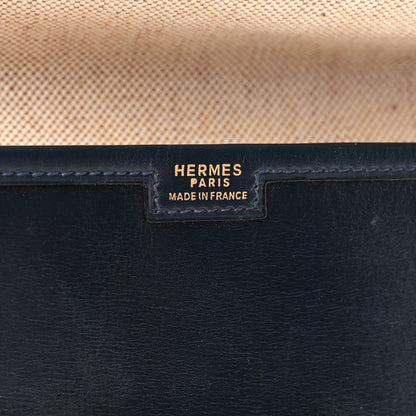 Hermes Box Jige PM Clutch Bleu Marine 6 of 8