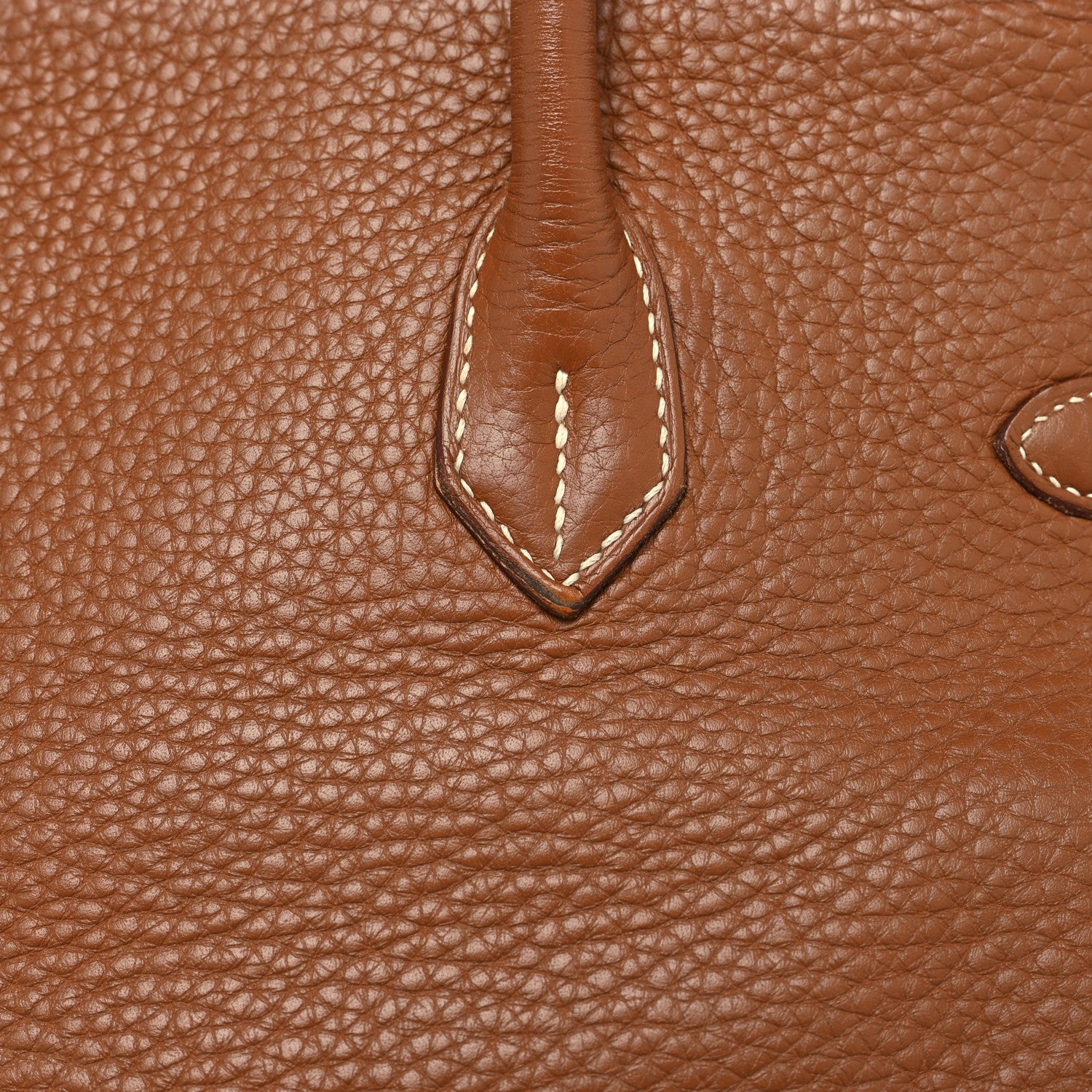 Hermes Taurillon Clemence Birkin 35 Gold 13 of 13