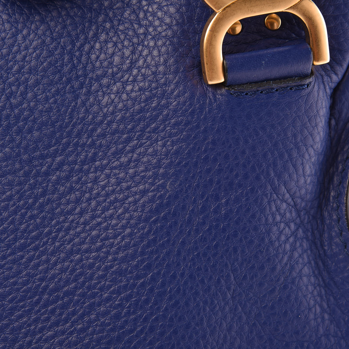 Calfskin Medium Marcie Satchel Storm Blue