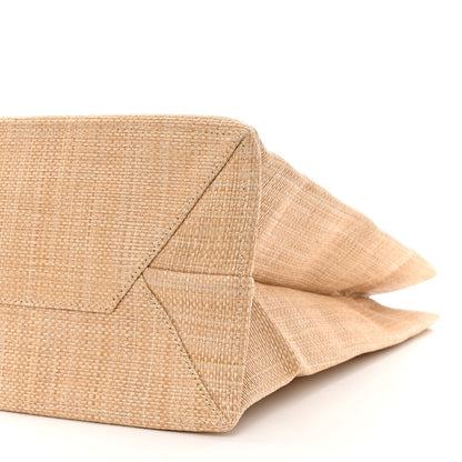Prada Raffia Logo Tote Naturale 10 of 10