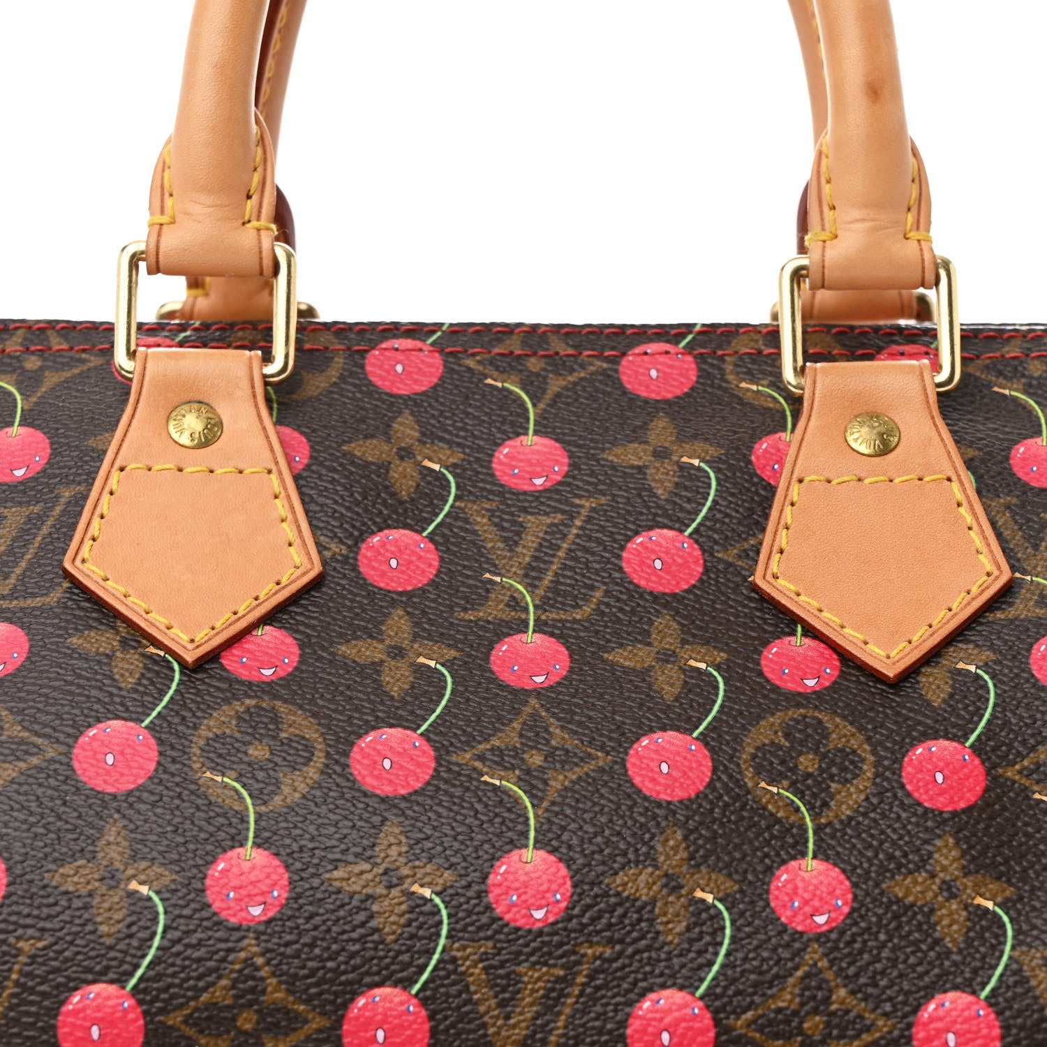 Louis Vuitton Monogram Cerises Speedy 25 7 of 9