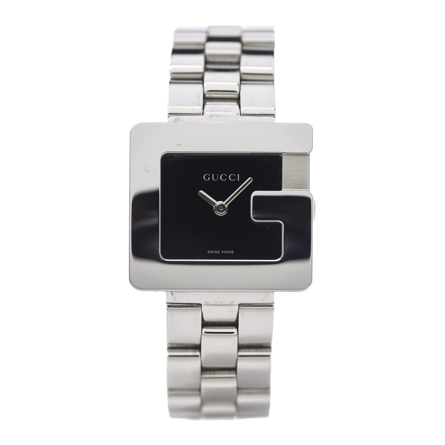 Stainless Steel 23mm 3600L Quartz Watch Black