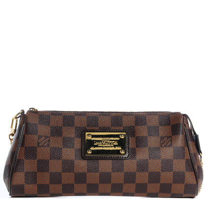 Louis Vuitton Damier Ebene Eva Clutch 1 of 7