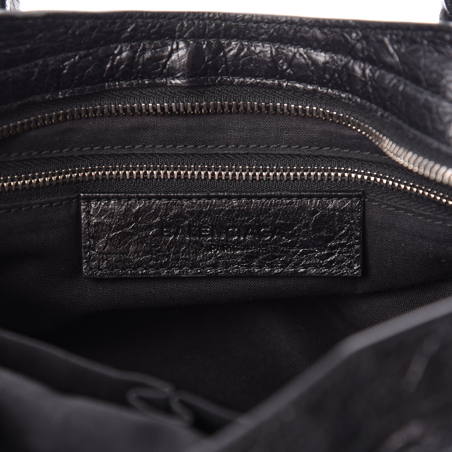 Balenciaga Agneau Classic Silver Hardware S City Black 6 of 11