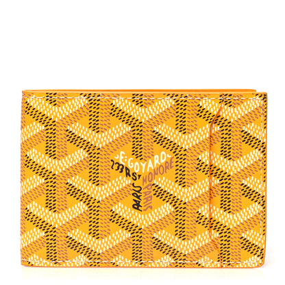 Goyard Goyardine Multi Slot Bi-Fold Wallet Yellow 1 of 8
