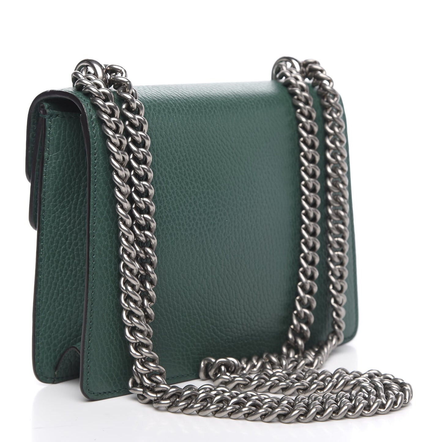Calfskin Mini Dionysus Shoulder Bag Emerald