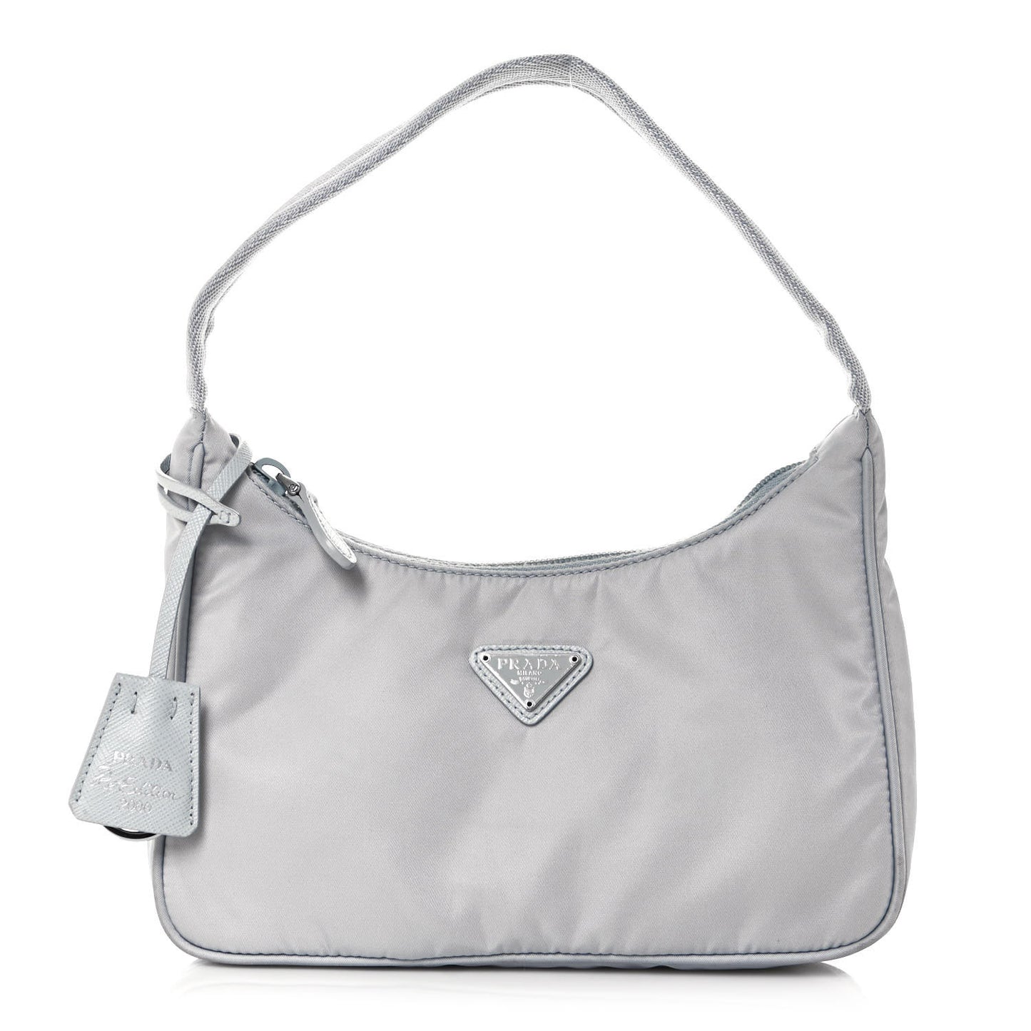 Tessuto Nylon Mini Re-Edition 2000 Bag Fiordaliso