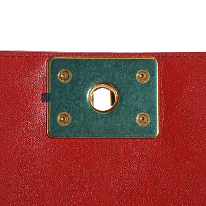 Chanel Lambskin Quilted New Medium Boy Flap Red 8 of 8