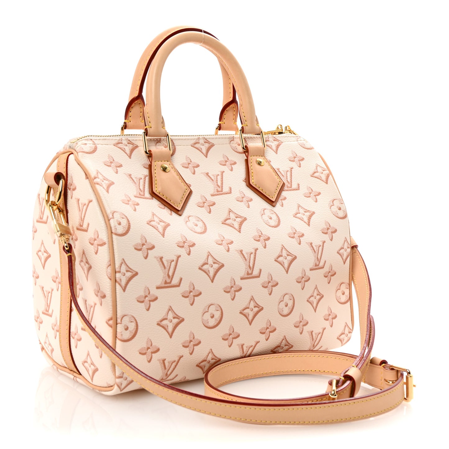 Monogram Fall for You Speedy Bandouliere 25 Beige Clair