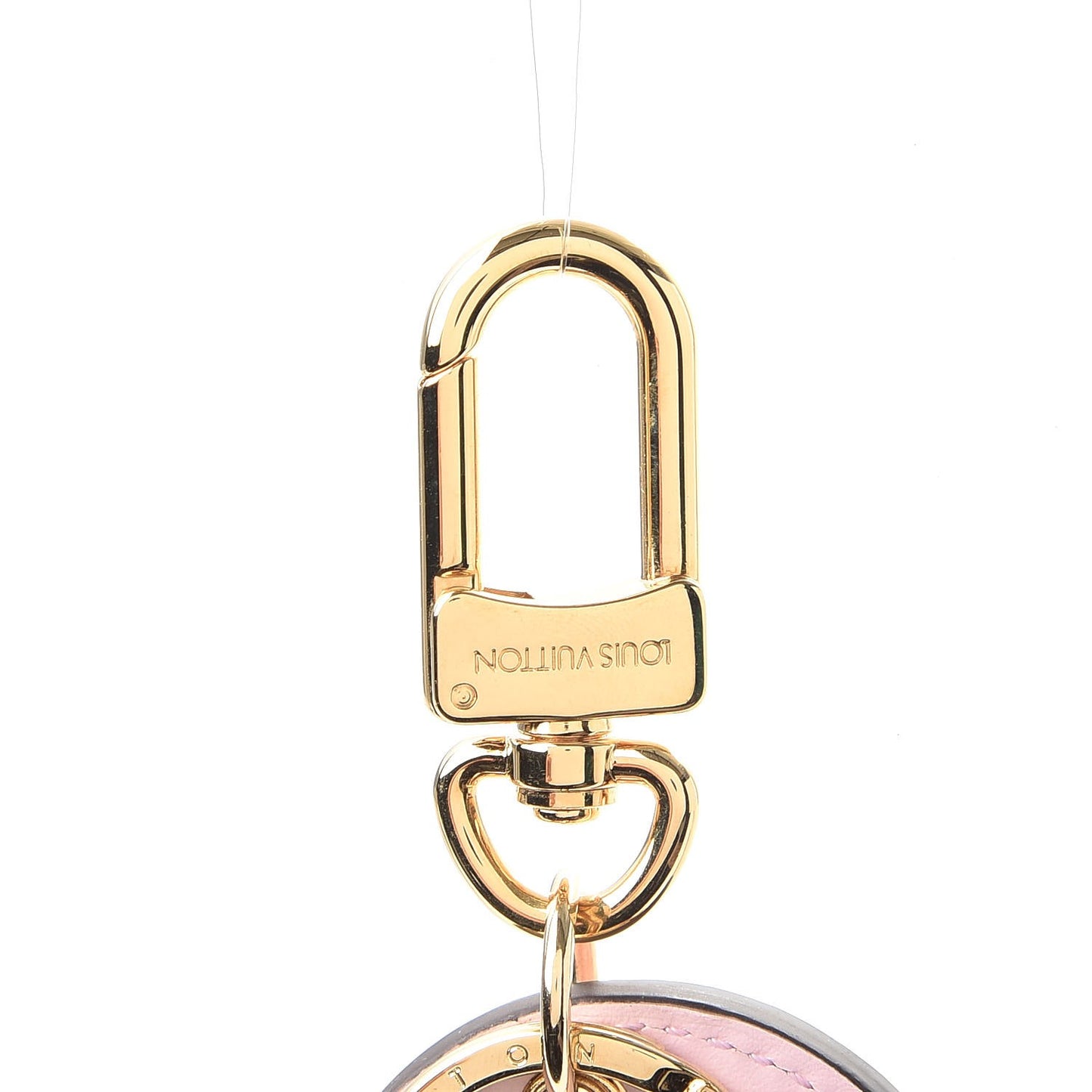 Vernis Degrade Heart Bag Charm Pink