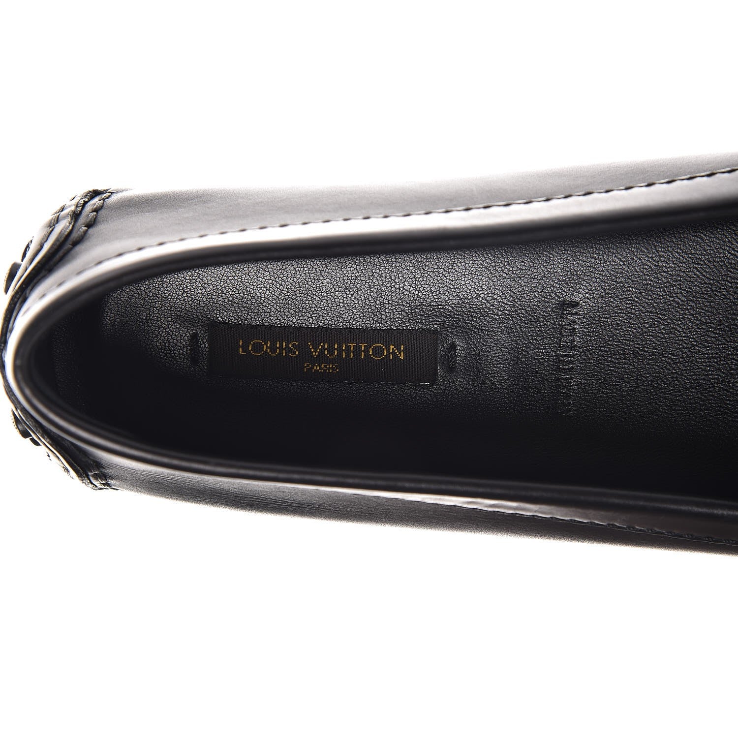 Louis Vuitton Calfskin Monte Carlo Moccasin Loafers 38.5 Black 7 of 9