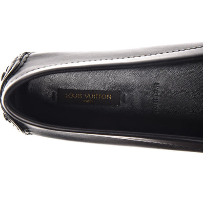 Louis Vuitton Calfskin Monte Carlo Moccasin Loafers 38.5 Black 7 of 9