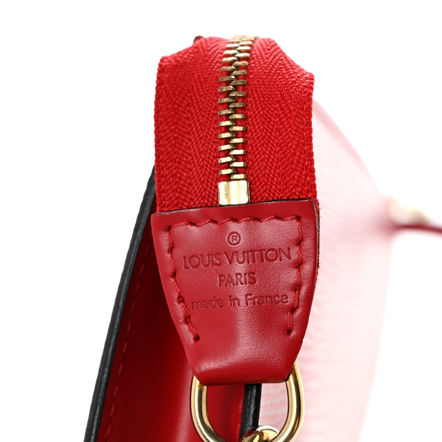 Louis Vuitton Epi Pochette Accessories 24 Castillan Red 1893500