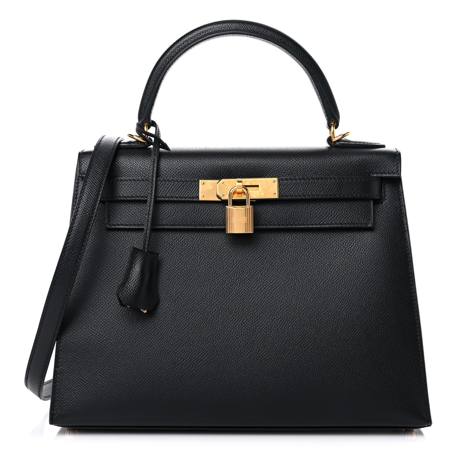 Hermes Epsom Kelly Sellier 28 Black 1 of 37