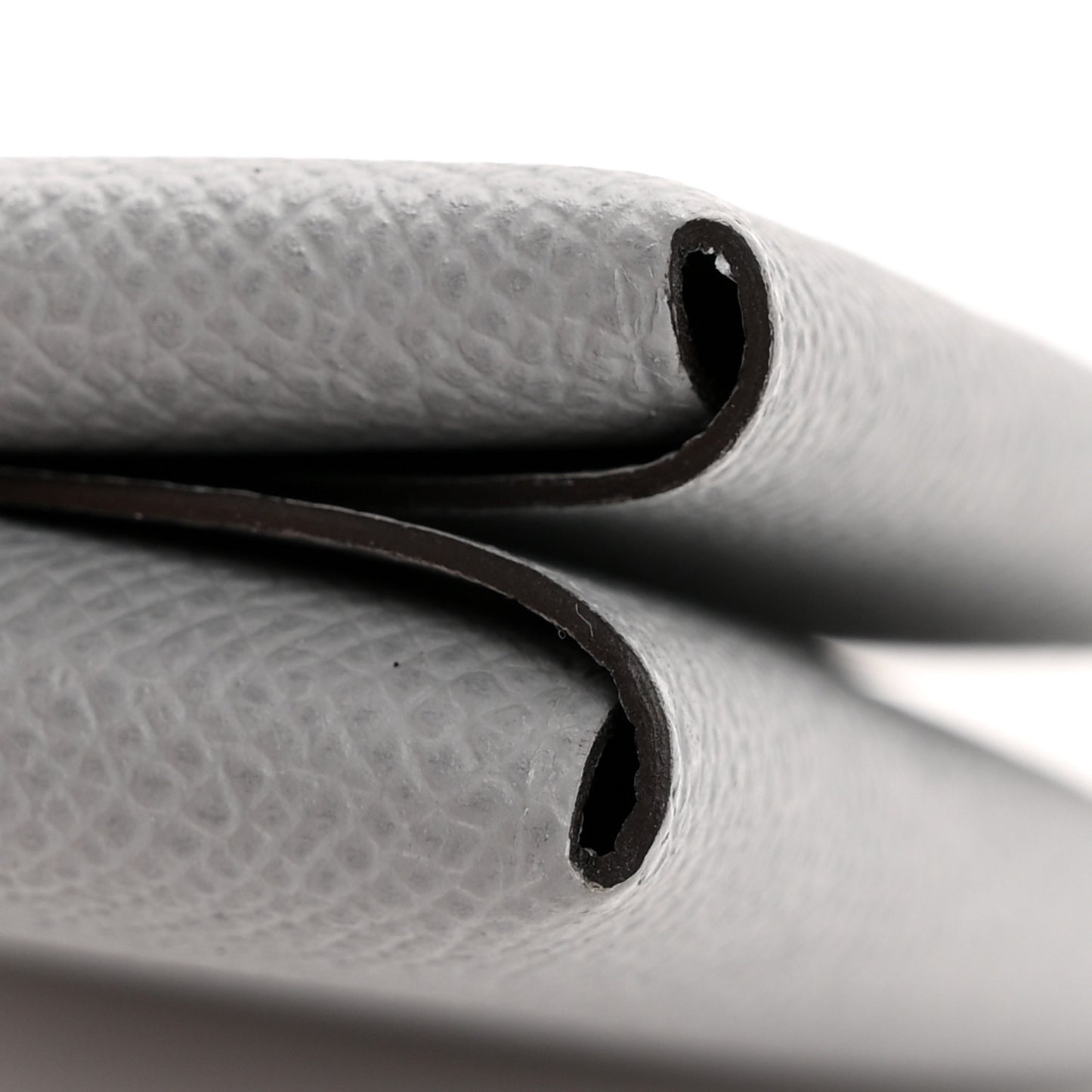 Epsom Calvi Duo Card Case Gris Pantin