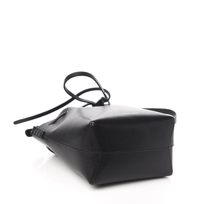 Mansur Gavriel Calfskin Mini Mini Bucket Bag Black Royal 3 of 9