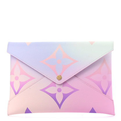 Louis Vuitton Monogram Giant Spring In The City Kirigami Pochette Set Sunrise Pastel Midnight Fuchsia Sunset Kaki 3 of 10