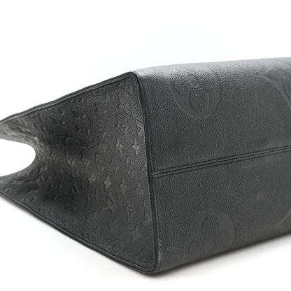Louis Vuitton Empreinte Monogram Giant Onthego GM Black 8 of 10
