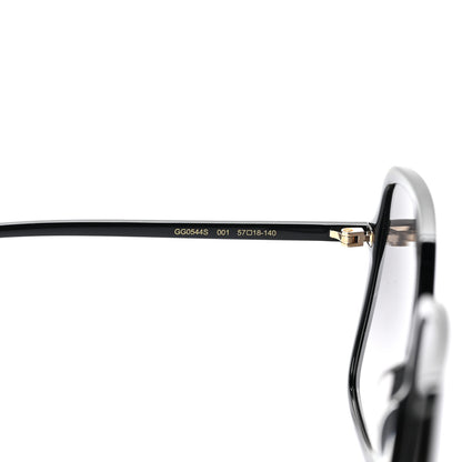 Gucci Oversized Square GG0544S Sunglasses Black 7 of 8