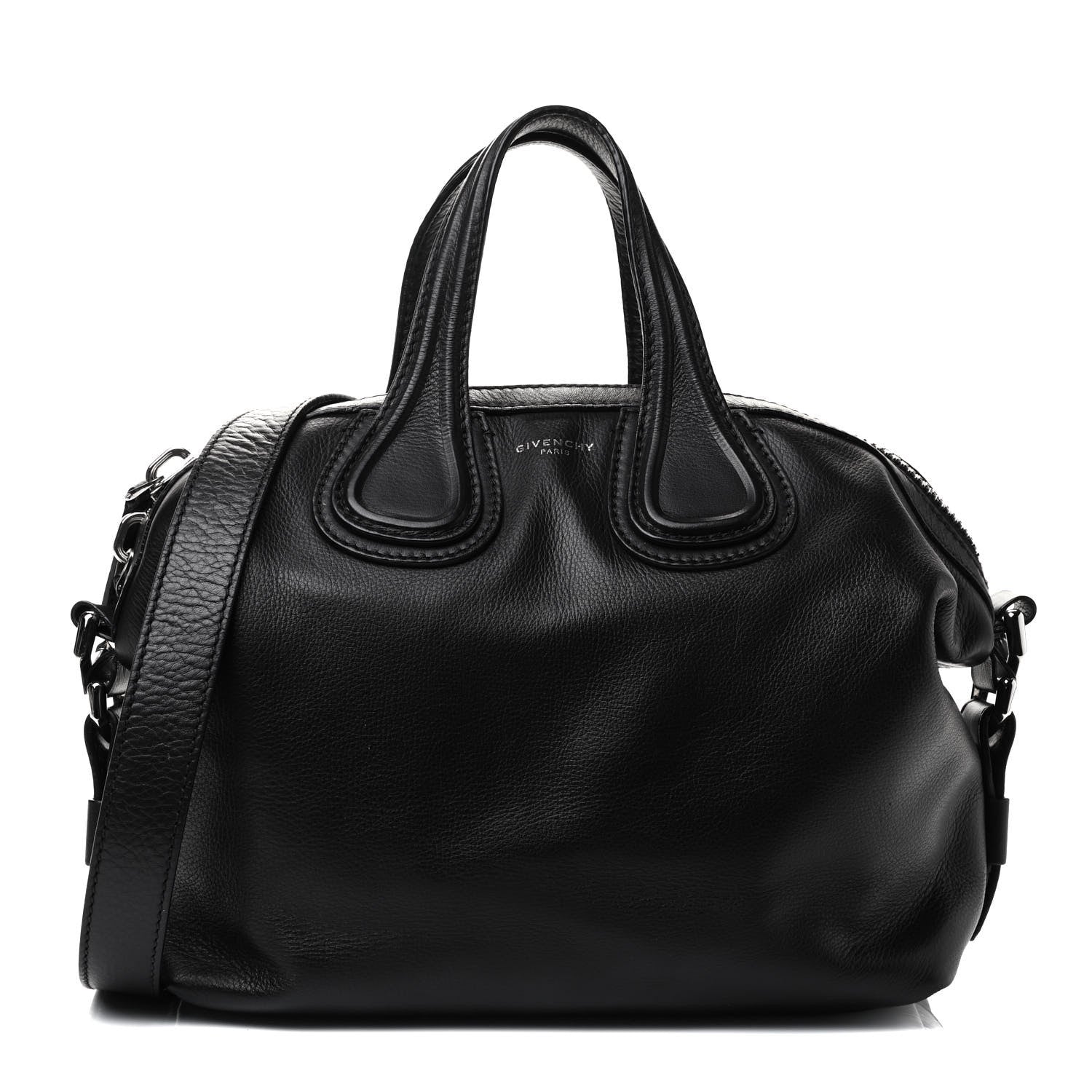 Givenchy Pebbled Calfskin Small Nightingale Black 2 of 8