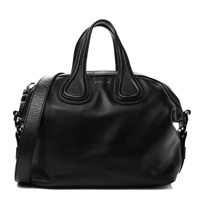 Givenchy Pebbled Calfskin Small Nightingale Black 2 of 8