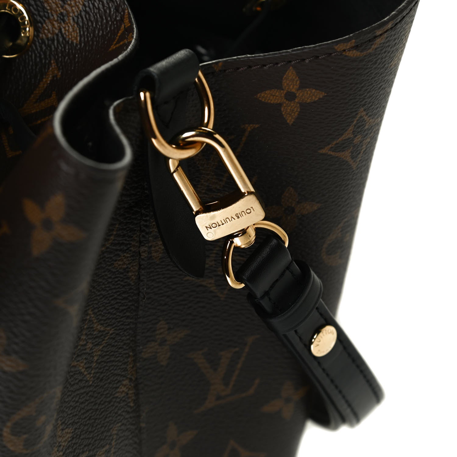 Louis Vuitton Monogram Neonoe MM Black 7 of 8