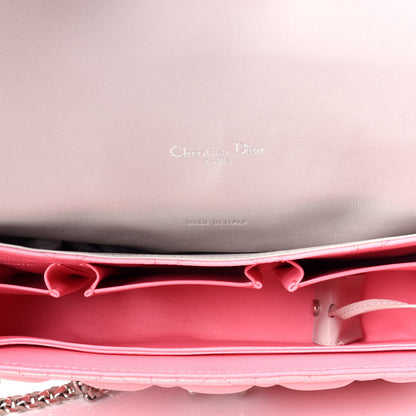 Christian Dior Lambskin Cannage Medium Miss Dior Flap Pink Grey 5 of 9