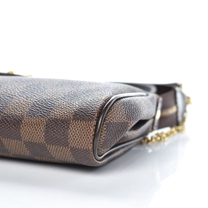 Louis Vuitton Damier Ebene Eva Clutch 9 of 9