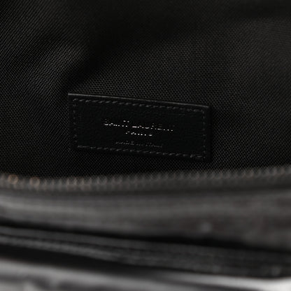 Saint Laurent Nylon Logo Ripstop Body Belt Bag Black 6 of 9