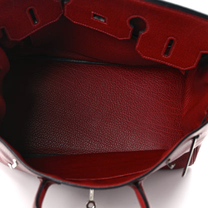 Hermes Buffle Skipper Birkin 35 Rouge H 5 of 14