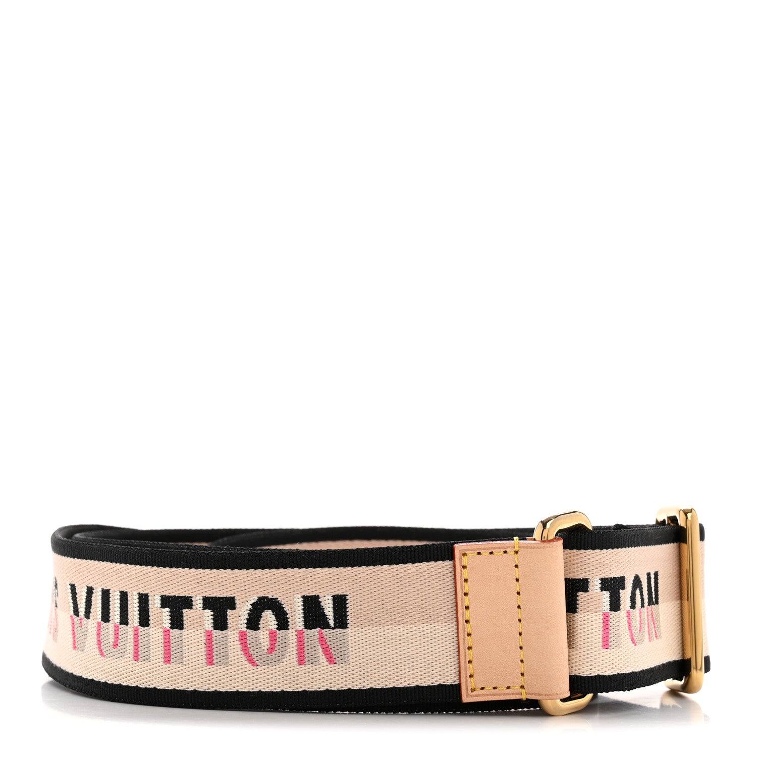 Louis Vuitton Jacquard Diane Shoulder Strap Black 2 of 4